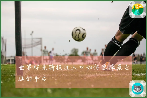 世界杯竞猜投注入口如何选择最合适的平台